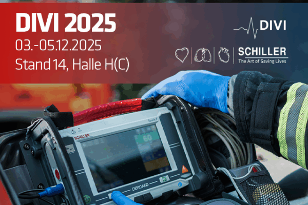 SCHILLER auf dem DIVI-Kongress 2025 in Hamburg