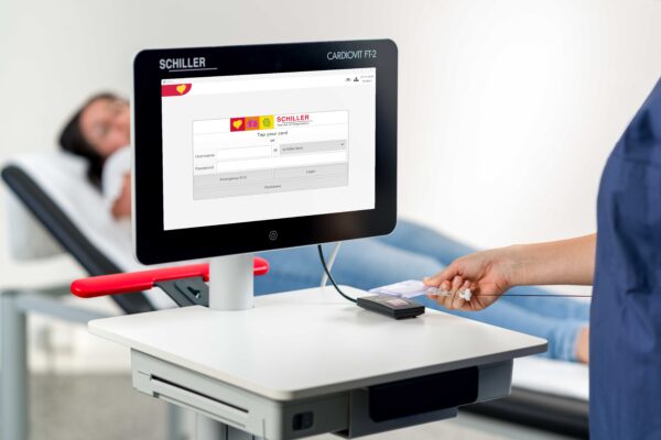 SCHILLER führt Tap-and-Go-Authentifizierung ein