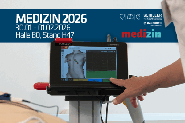 SCHILLER auf der Medizin 2026 in Stuttgart